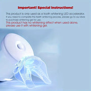 UV BOOST LED 2.0 - LED светло за избелување на заби со 10-минутен тајмер