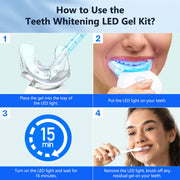 Fairywill Ultra Сет 6х 22% Пероксид Гел +  УВ БООСТ LED СВЕТЛО✨🦷