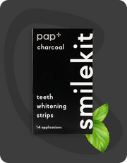 Smilekit™️ +PAP Charcoal Whitening Strips