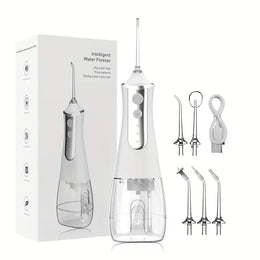 INTELLEGENT FLOSSER - Паметен пренослив безжичен флосер со 5 опции